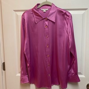 St. John Satin Blouse